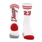 Баскетбольные носки Jordan Chicago Bulls 23 White