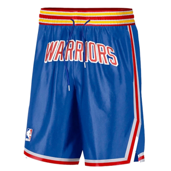 Баскетбольные шорты Golden State Warriors Just Don Blue