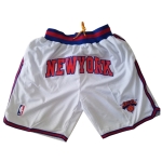 Баскетбольные шорты Mitchell & Ness New York Knicks Just Don White