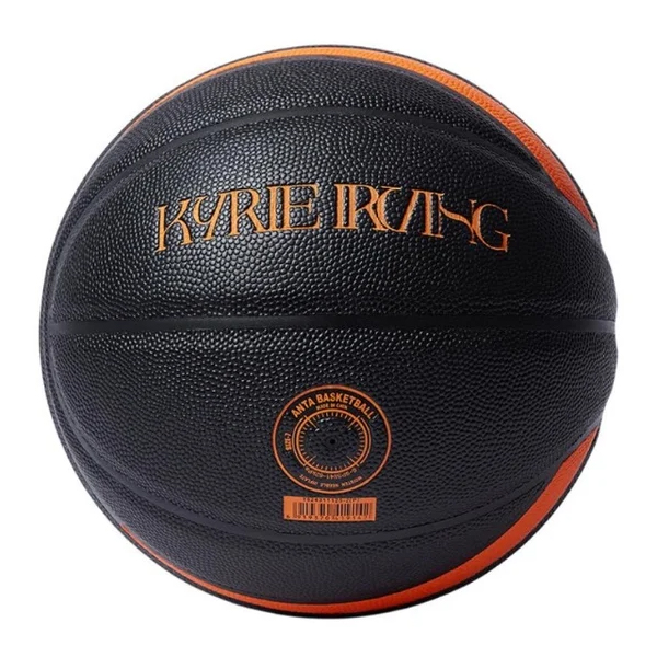 Баскетбольный мяч Anta Kyrie Irving Black Orange-купить-в-time2win.ru