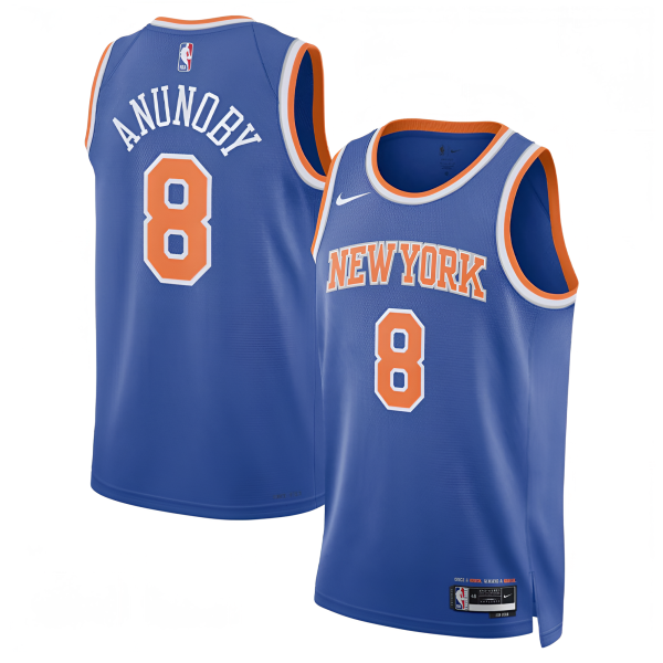 Nike Icon Edition Swingman New York Knicks Anunoby-купить-в-time2win.ru