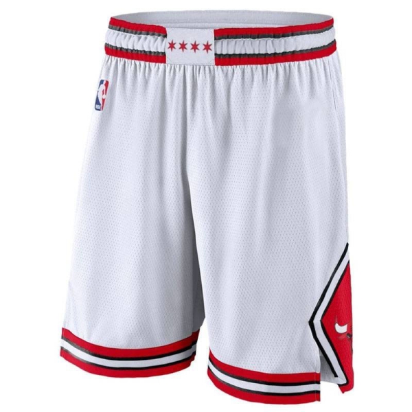 Шорты Chicago Bulls белые