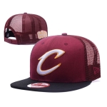Снепбек Cleveland Cavaliers New Era Wine Rugged Trucker